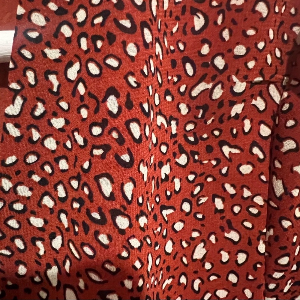WYLDR Rust Patterned romper. - Picture 2 of 4